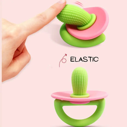 Durable Silicone Dog Chew Toy for Small Breeds - Interactive Pet Teething Stick, Bite-Resistant Puppy Chew Toy for Dental Health and Boredom Relief