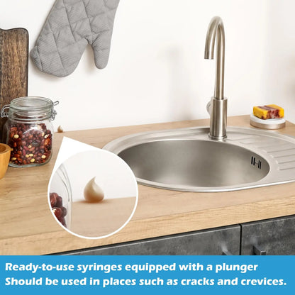 Garsum Cockroach Gel Bait 1 Box (4 Tubes X 30 Grams), Roach Killer Indoor Infestation Home and Outdoor Use