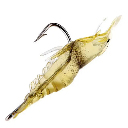 30Pcs Realistic Shrimp Soft Lure for Freshwater & Saltwater Fishing