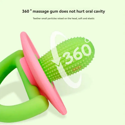 Durable Silicone Dog Chew Toy for Small Breeds - Interactive Pet Teething Stick, Bite-Resistant Puppy Chew Toy for Dental Health and Boredom Relief