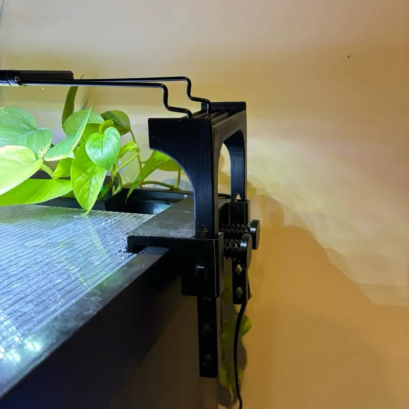 Side Mounted Aquarium Riser Adjustable Height