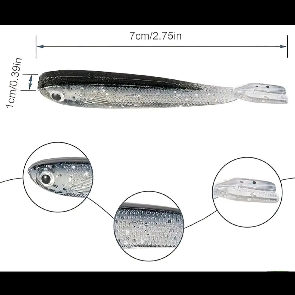 Ebc-Fork Tail Minnows 2.75Inch