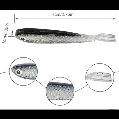 Ebc-Fork Tail Minnows 2.75Inch